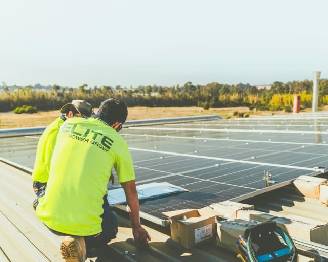 Rooftop solar retrofit on a San Francisco home